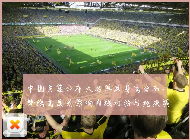 中国男篮公布大名单及身高分布，锋线高度或影响内线对抗与轮换调整